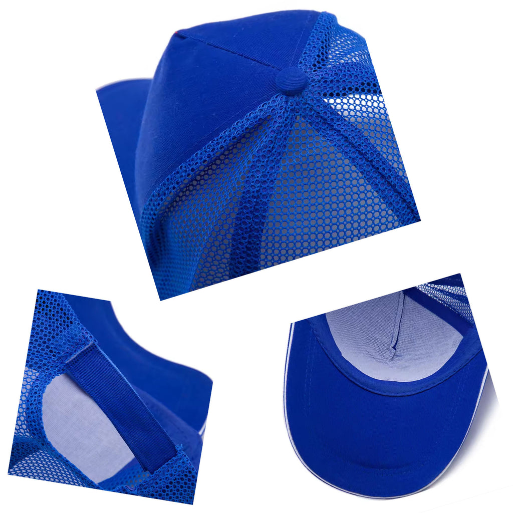 Polyester Cotton Back Trucker Cap