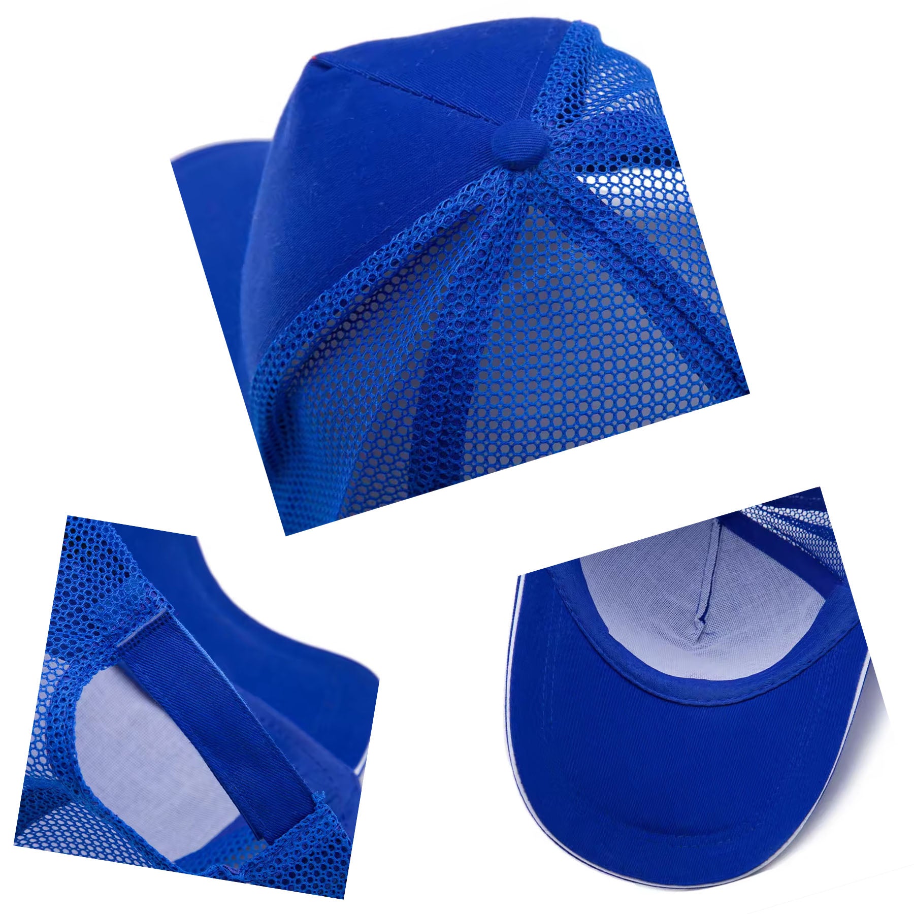 Polyester Cotton Back Trucker Cap