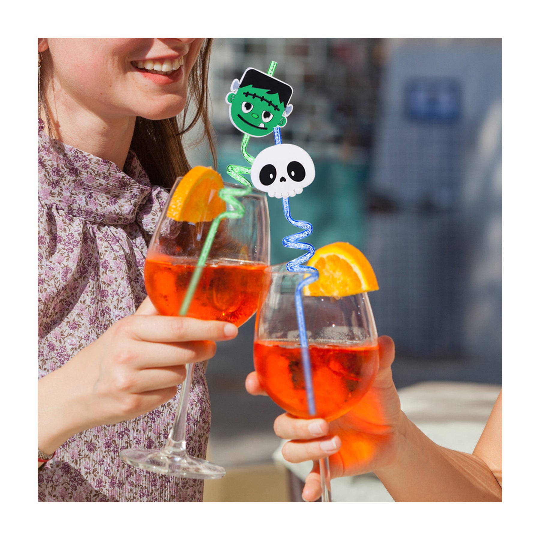 Halloween Straws