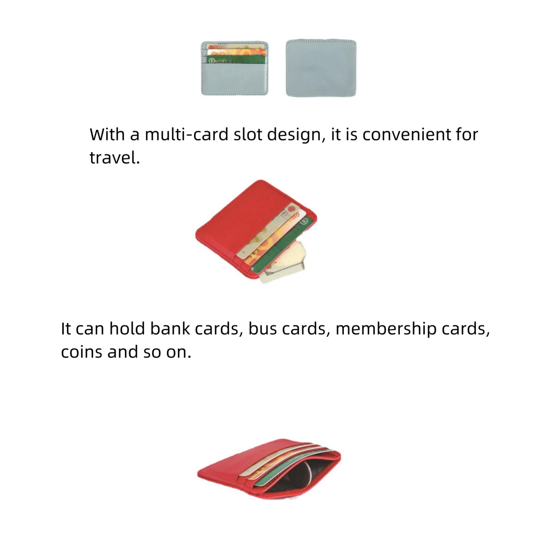 Compact Ladies' Card Holder