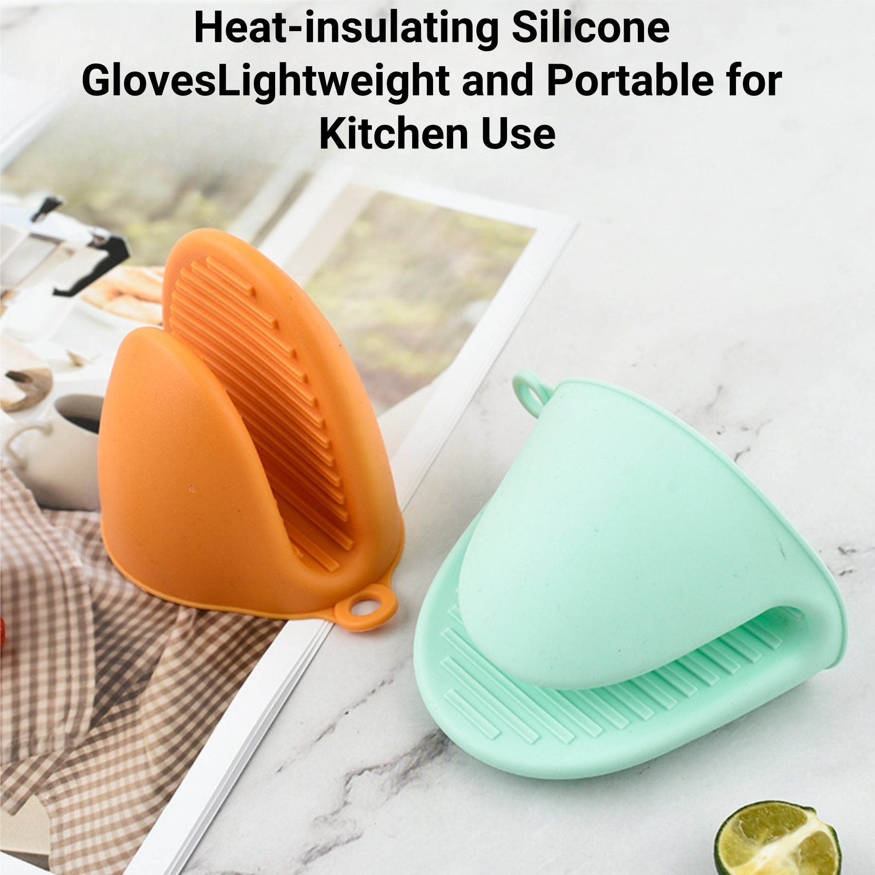 Thickened Silicone Heat-insulating Gloves