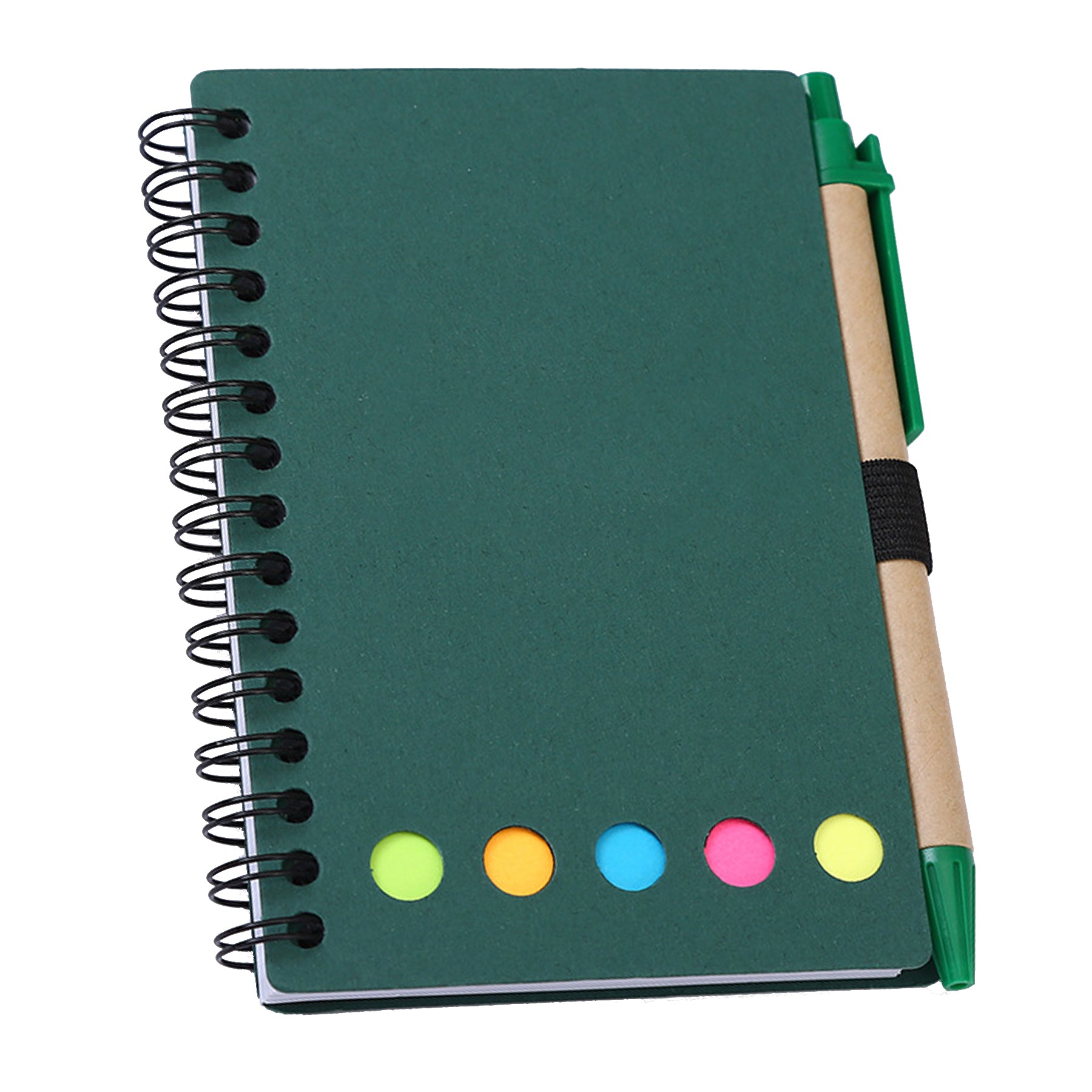 Coil Notepad With Pen And Sticky Notes