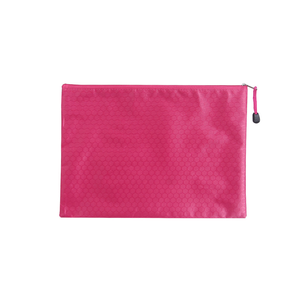 A4 Football Pattern Waterproof Zipper File Organizer