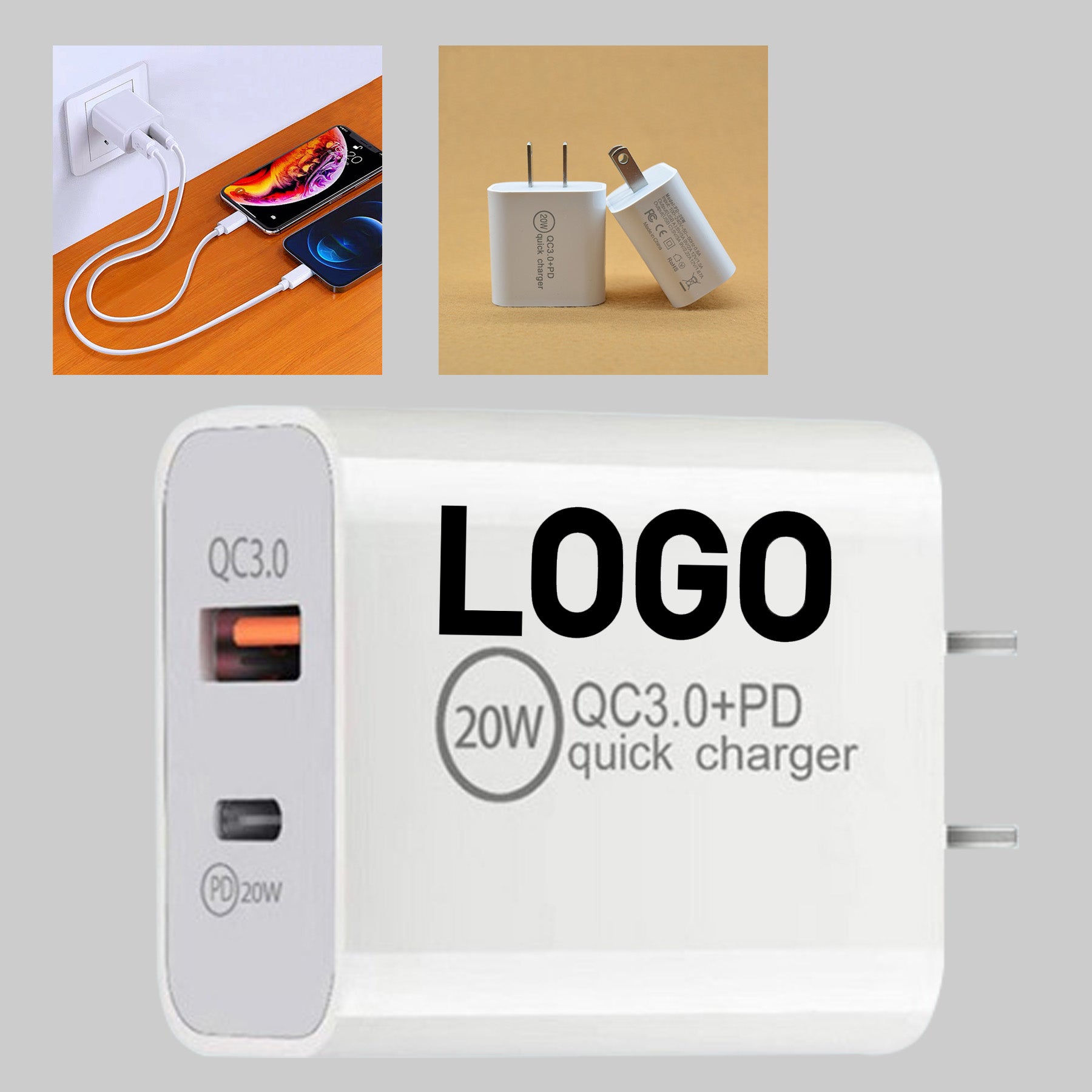 20W Dual-Port Charger
