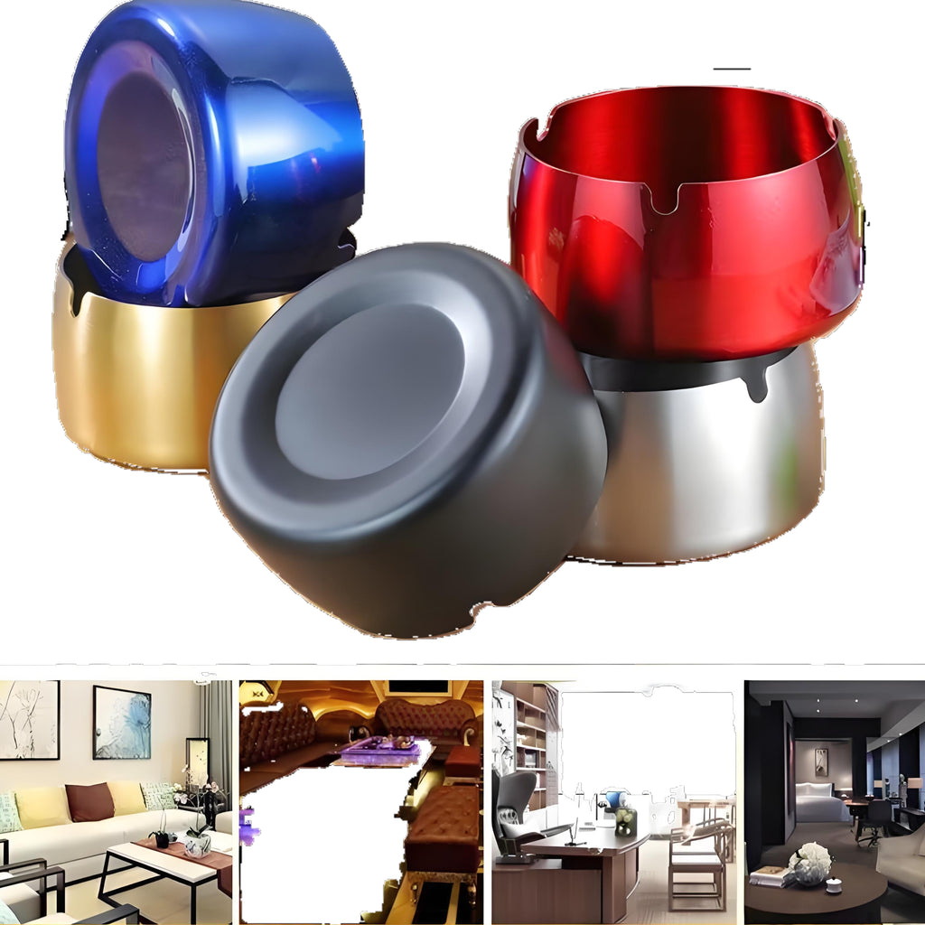 Stainless Steel Windproof Ashtray