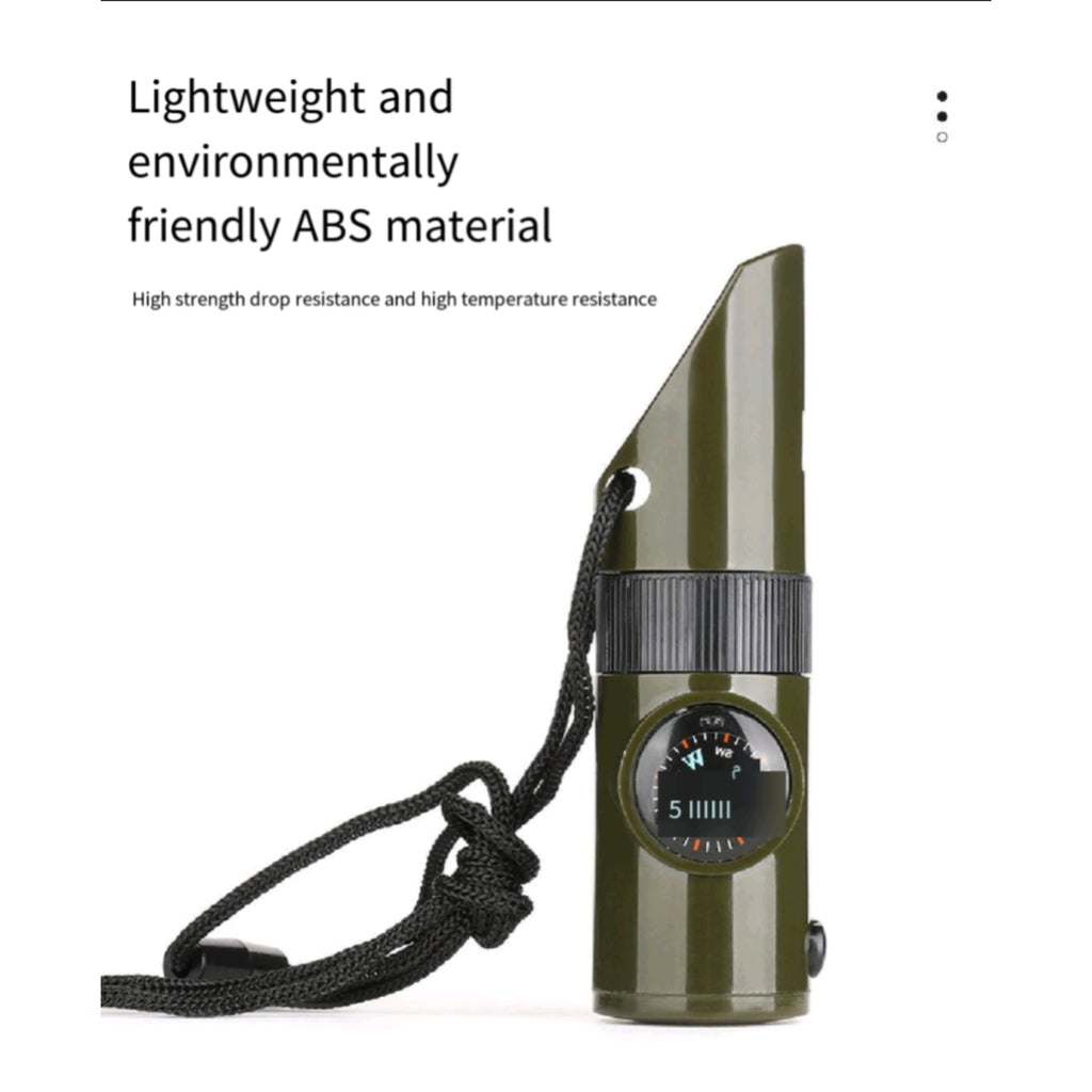 7-In-1 Multi Functional Survival Whistle