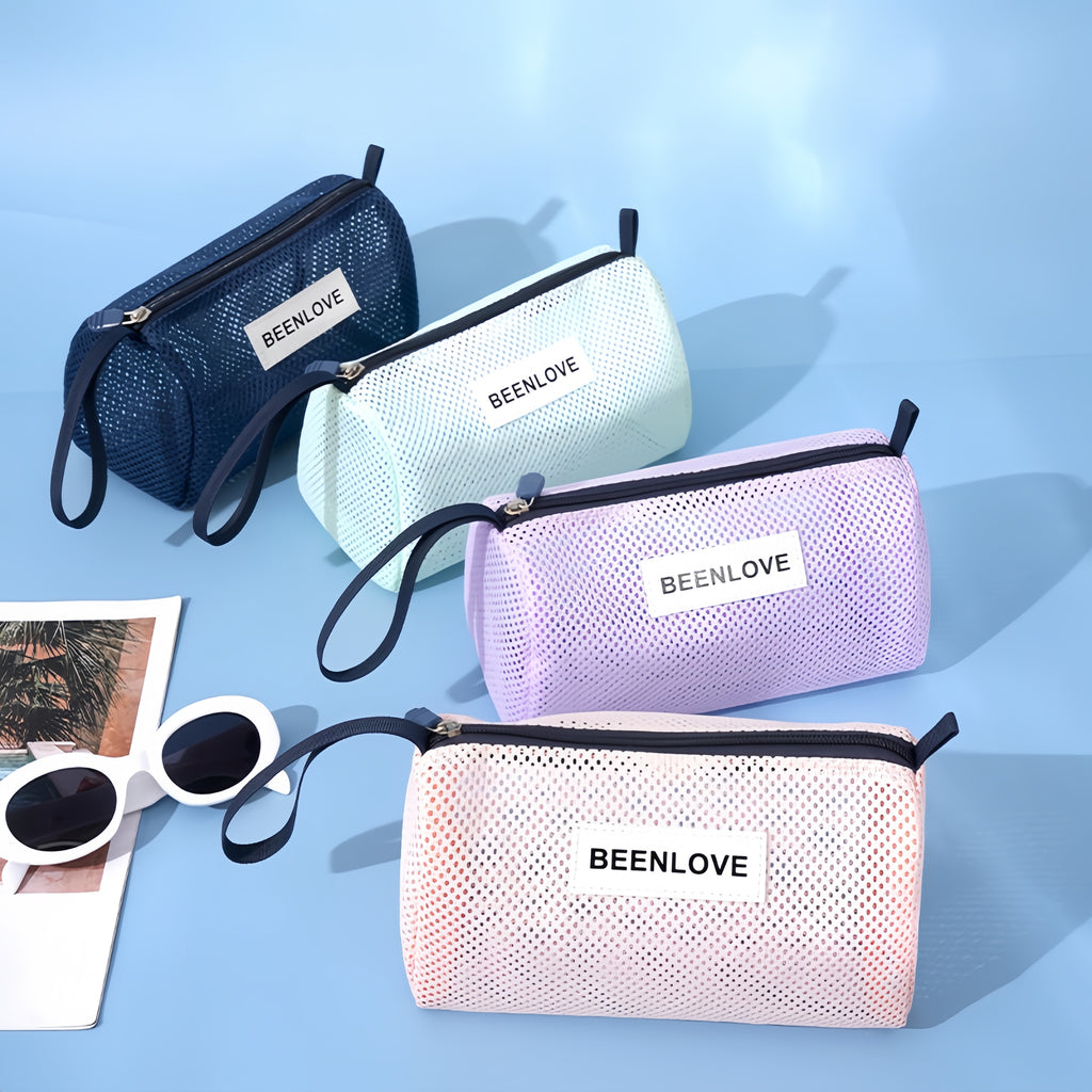 Breathable Mesh Material Cosmetic Storage Bag