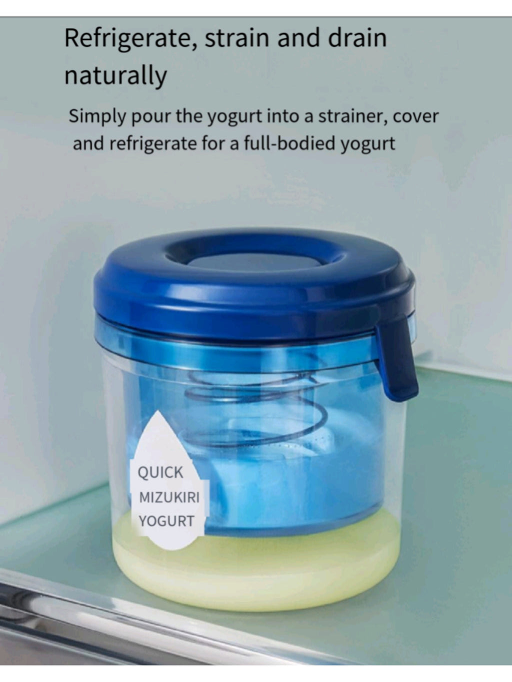 Homemade Yogurt Strainer