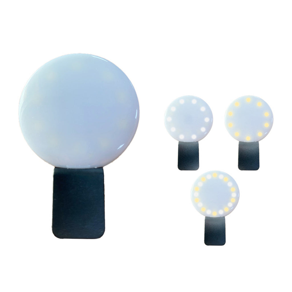 Led Selfie Ring Light Clip For Phone