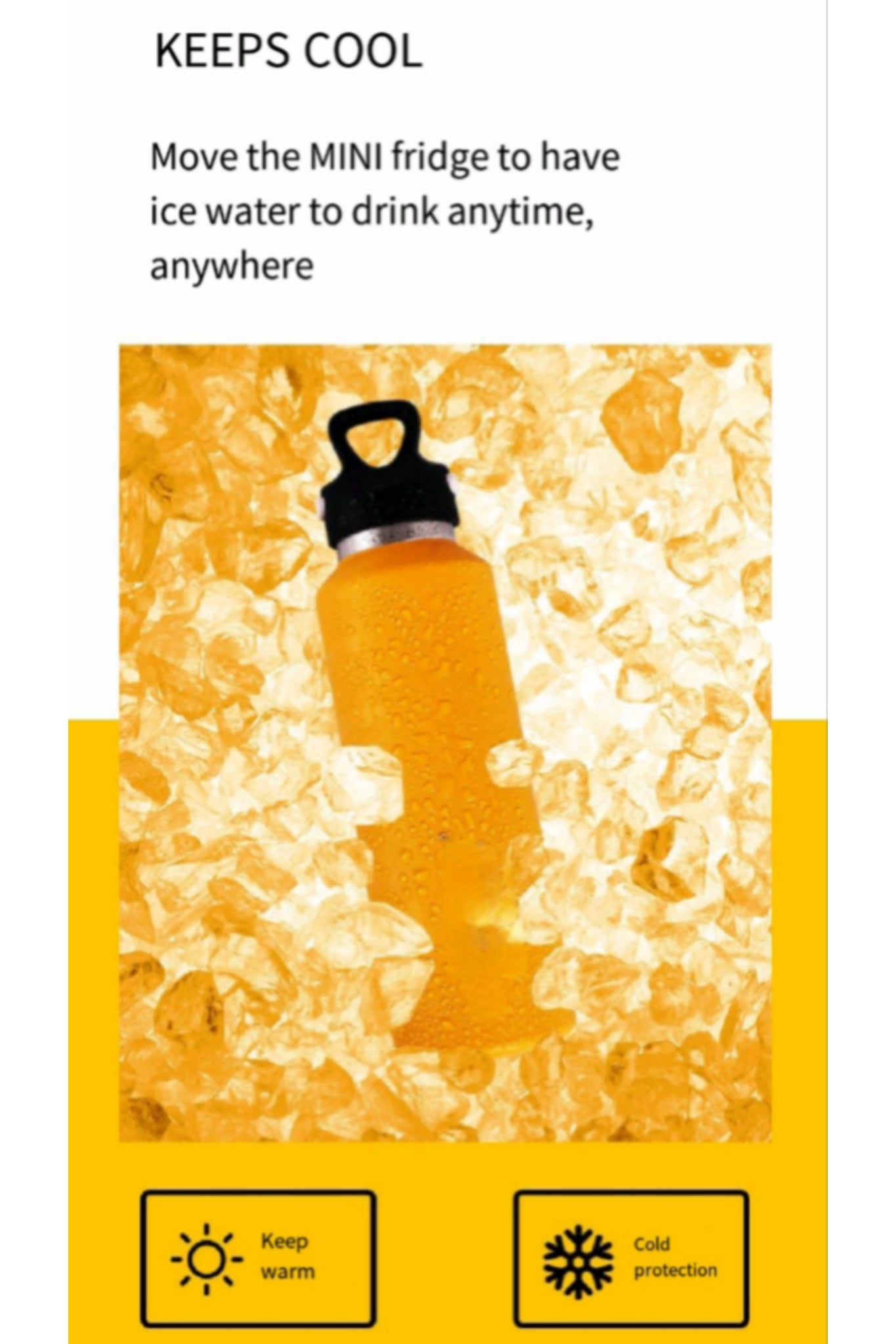 Threadless PressTo Open Insulated Cup