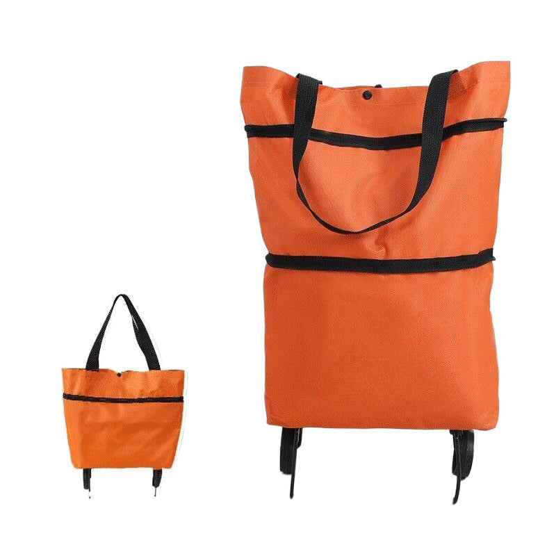 Large Capacity Portable Dual-Purpose Folding Shopping Bag