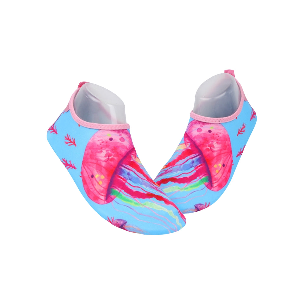 Kids Water Shoes Beach Snorkeling Anti Slip Skin Cartoon