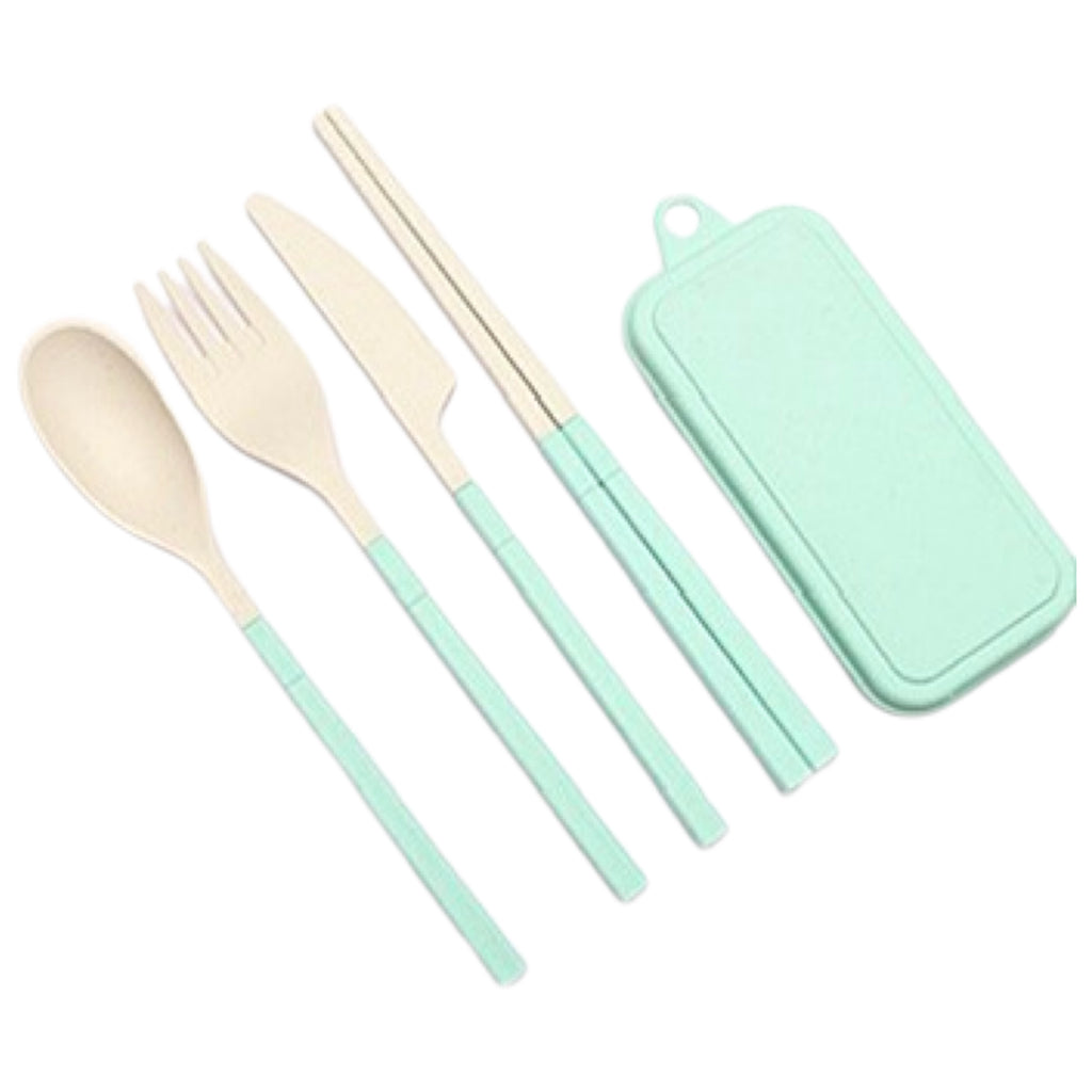 Portable Detachable Cutlery Set, 4 Pieces