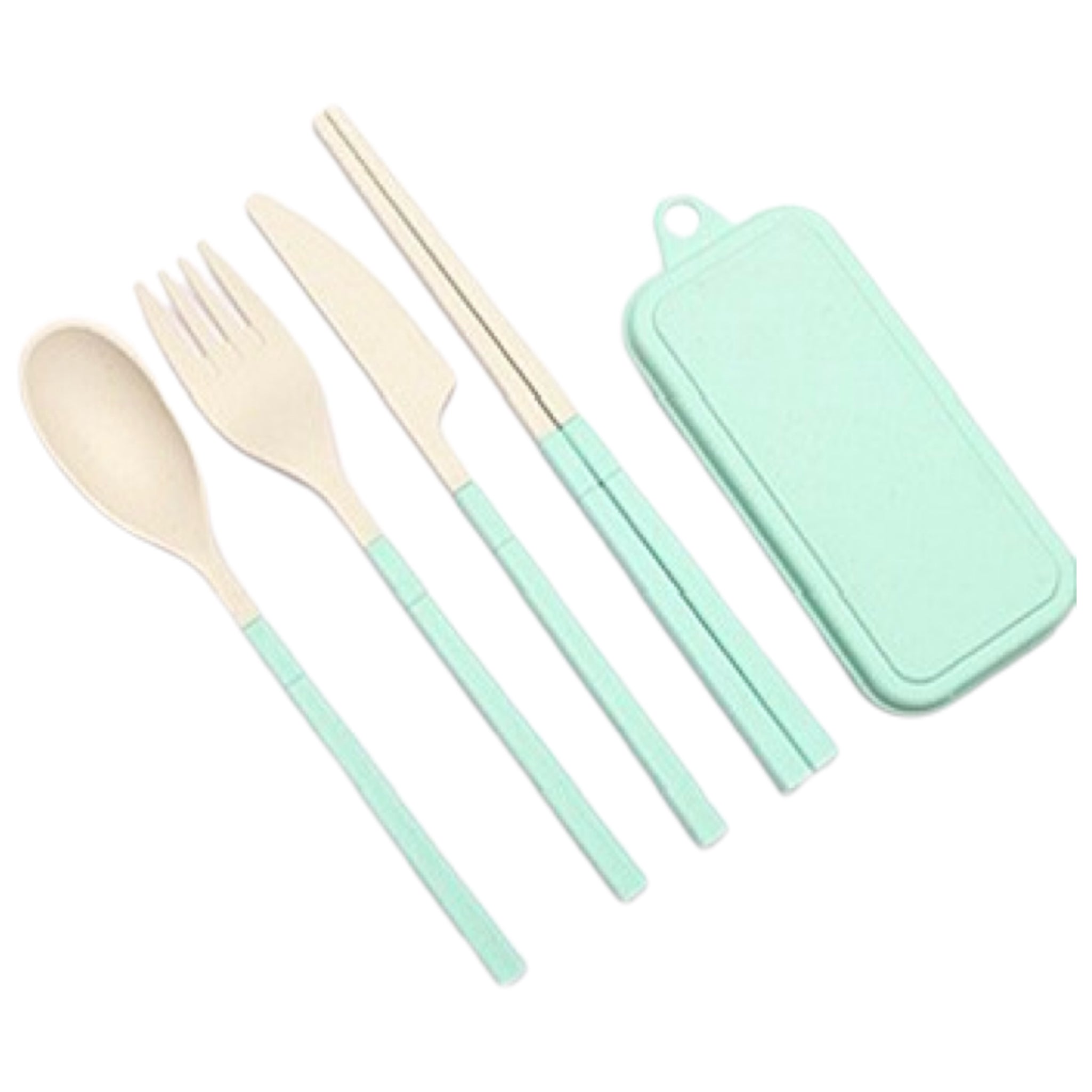 Portable Detachable Cutlery Set, 4 Pieces