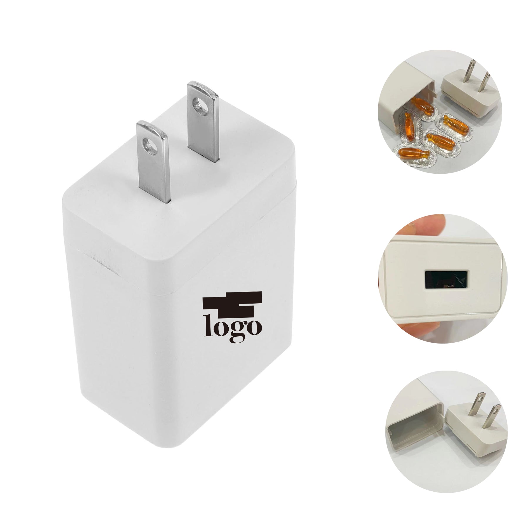 Disguise Portable Charger Pill Box
