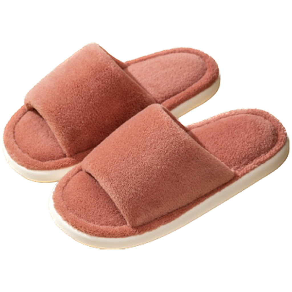 Unisex Adult Cotton Silent And Non-Slip Slippers