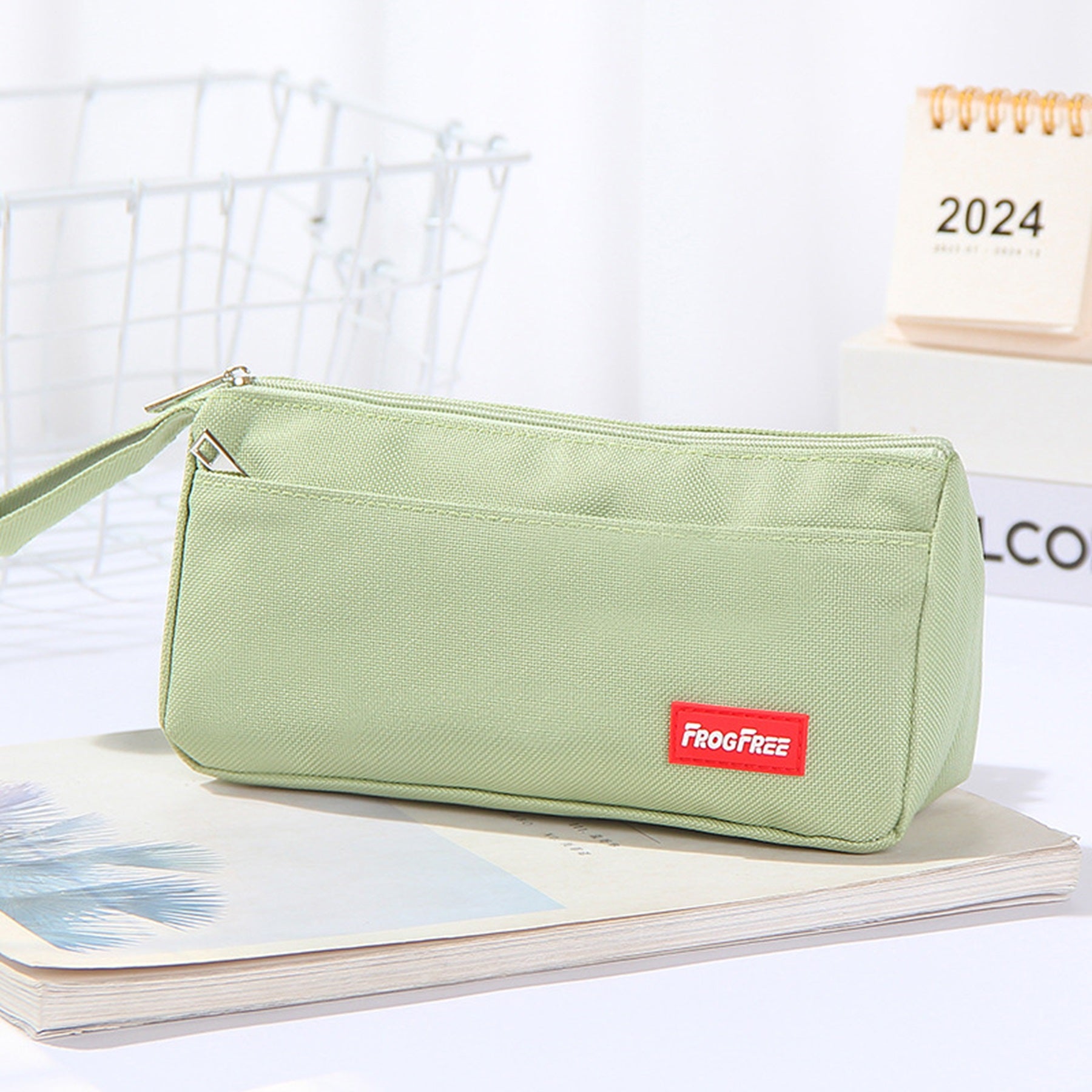 Custom Simple Oxford Cloth Pencil Case