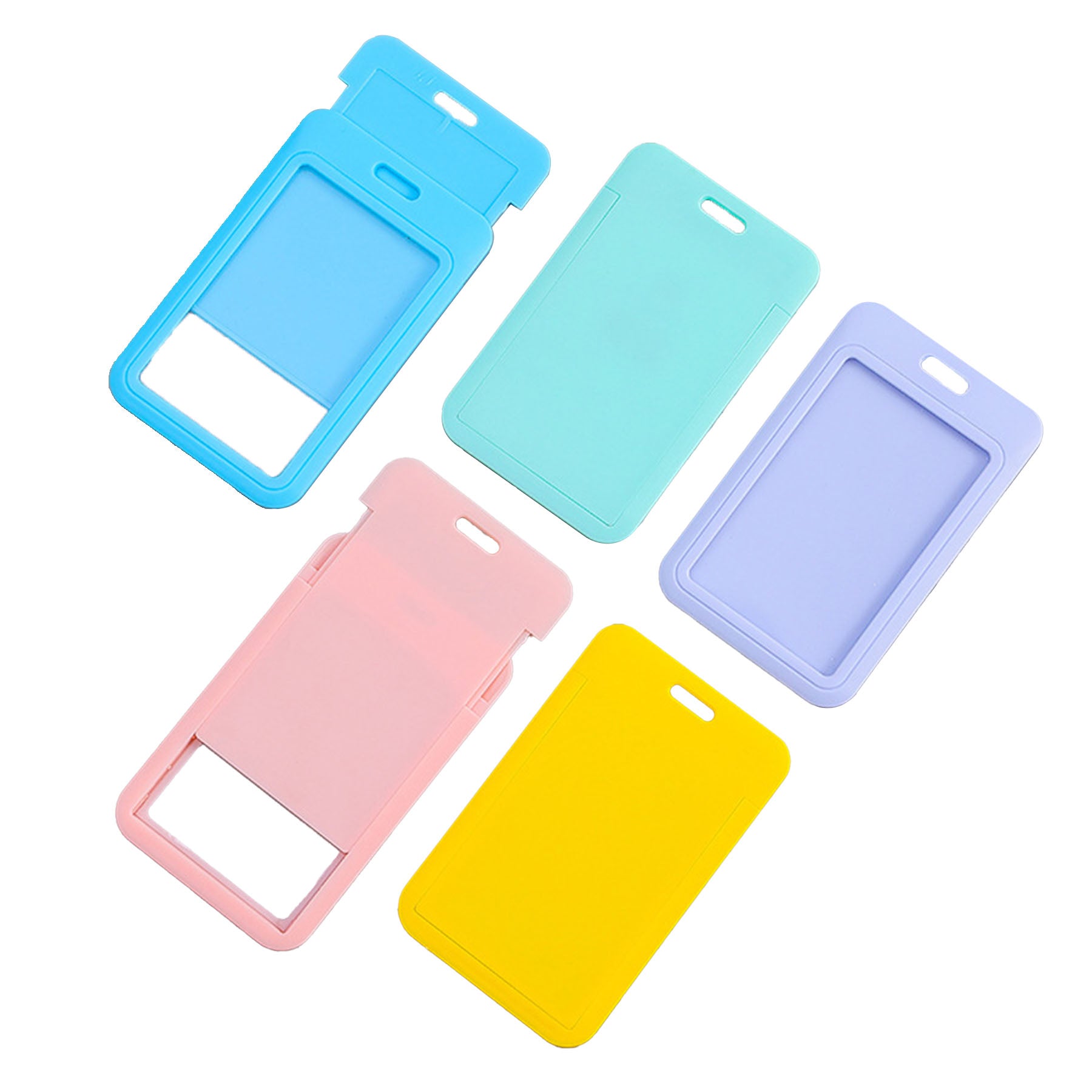 ID Badge Holders Plastic Card Cases