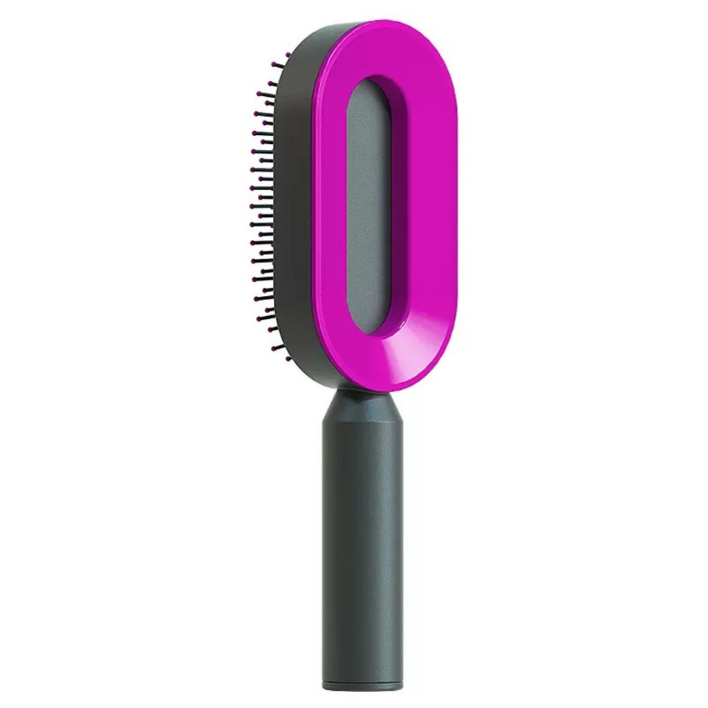 Press - type Cleaning Air - cushion Comb