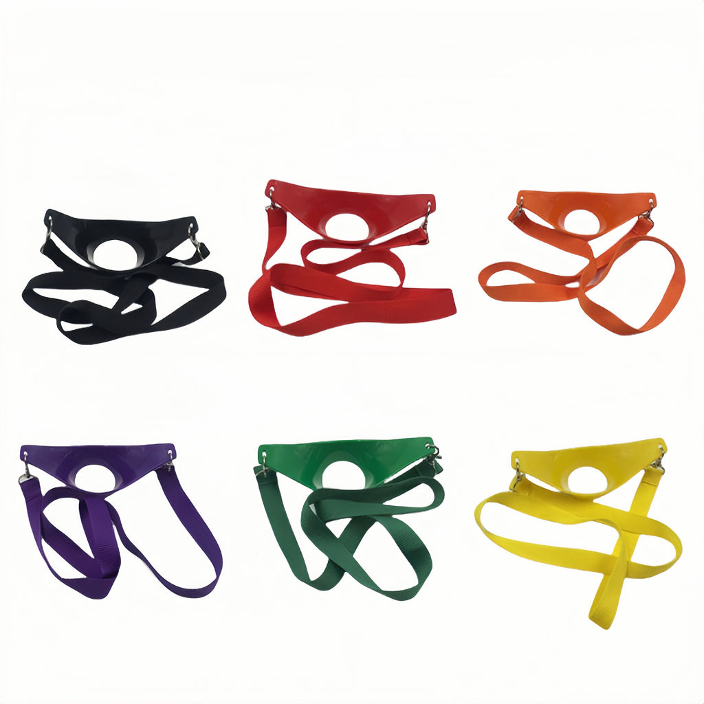 Two - Piece Pvc Hands - Free Wine Glass Holder Lanyard Set With Rotating Hooks For Stemmed Glasses