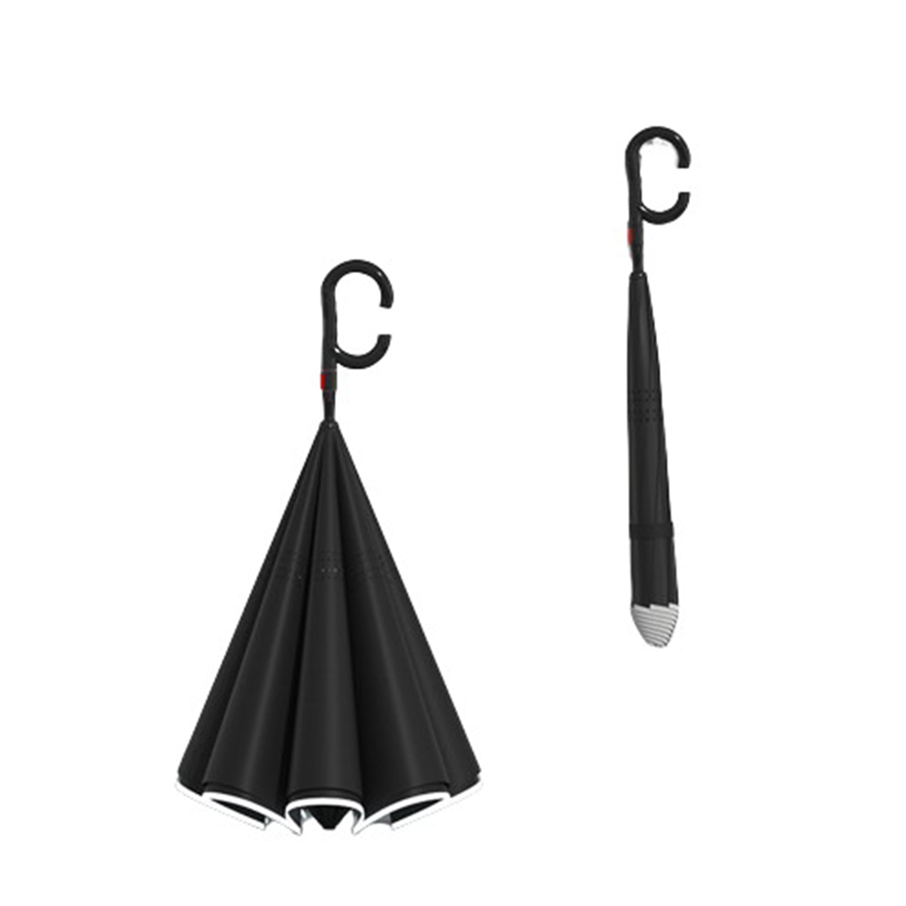Long Handle Double-Layer Automatic Reverse Umbrella