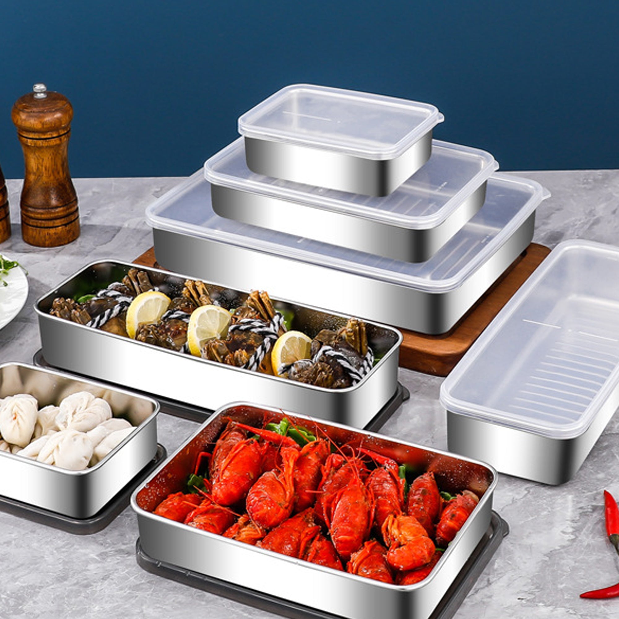 Stainless Steel Preservation Box
