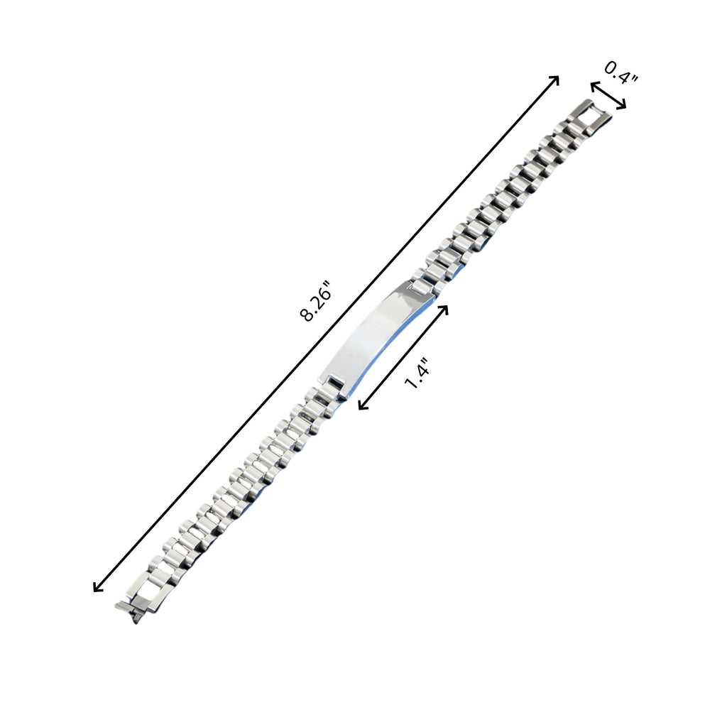 Stainless Steel Watch Strap Bracelet