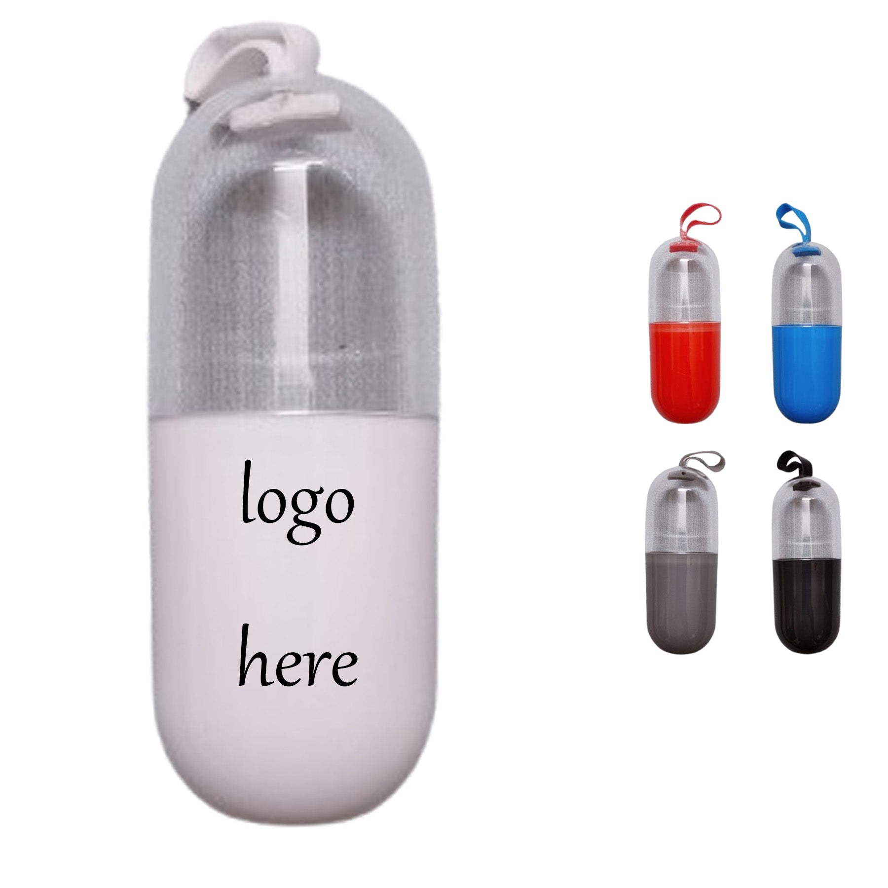 Small Plastic Straw Capsule