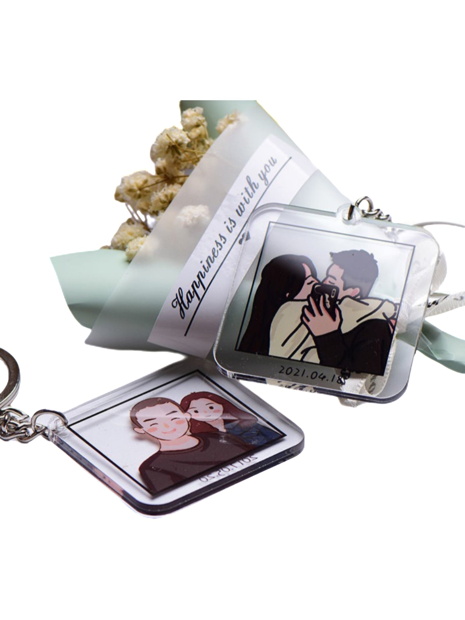 Custom Photo Acrylic Keychain