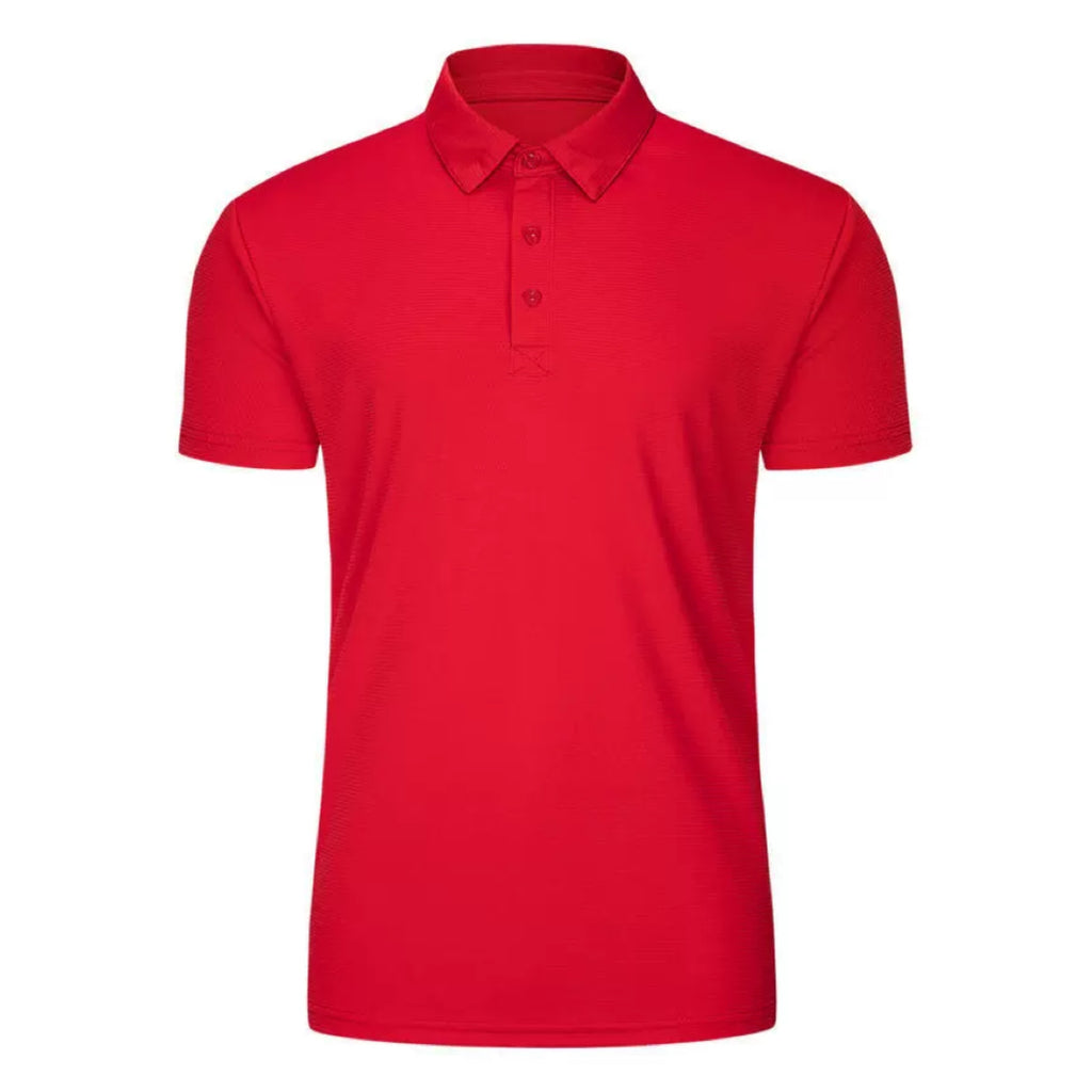 Quick-Dry Sweat-Absorbent Men'S Polo Short-Sleeve Workwear