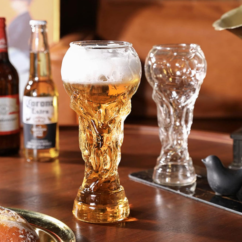 Football-Shaped Beer Glass