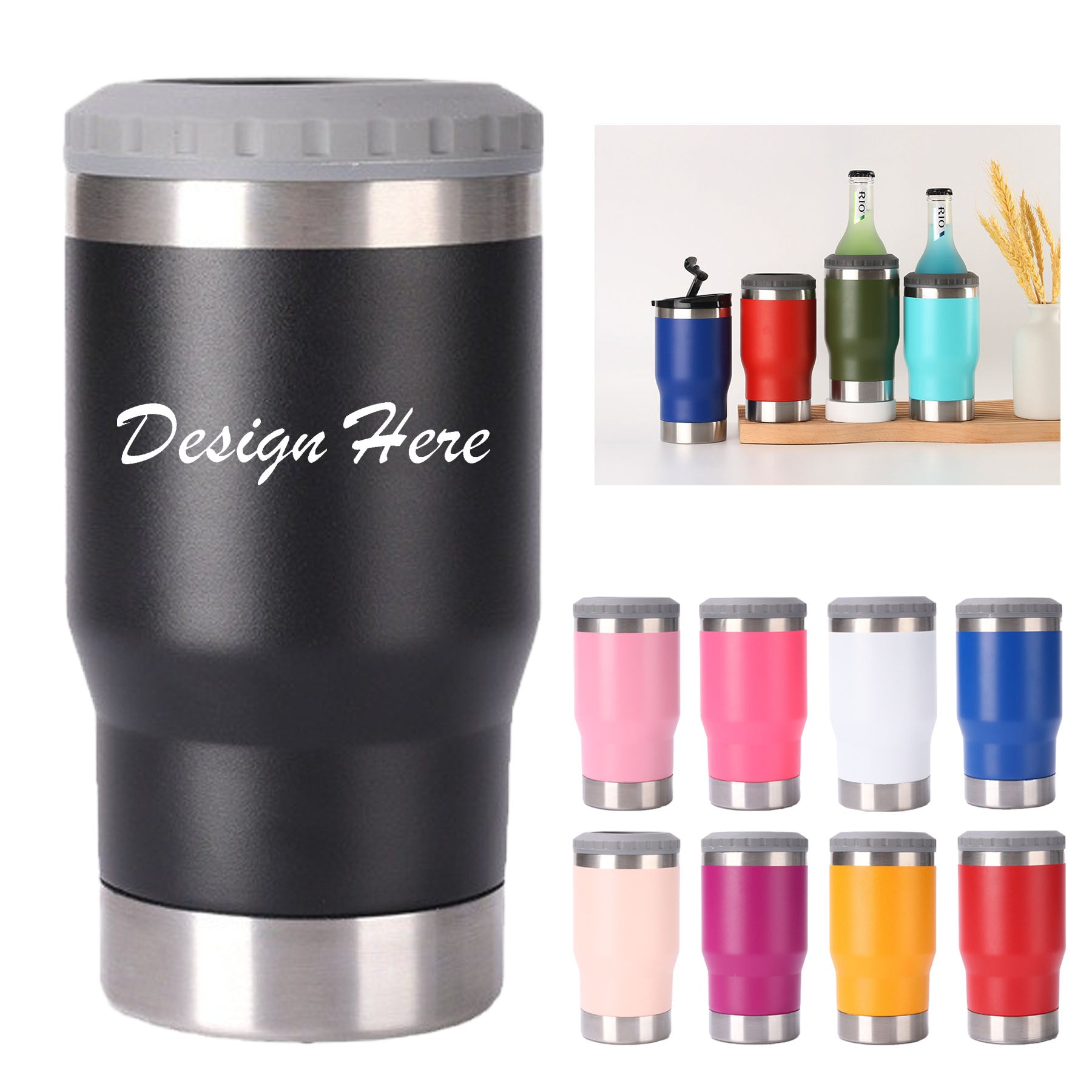 304 Stainless Steel Double-Layer Bottle Opener