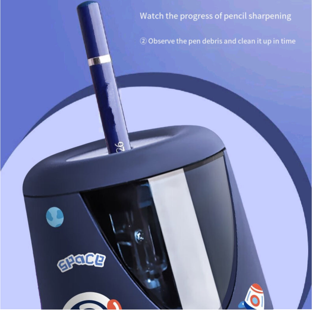 Quiet Auto Sharpener Electric Safe School Kids