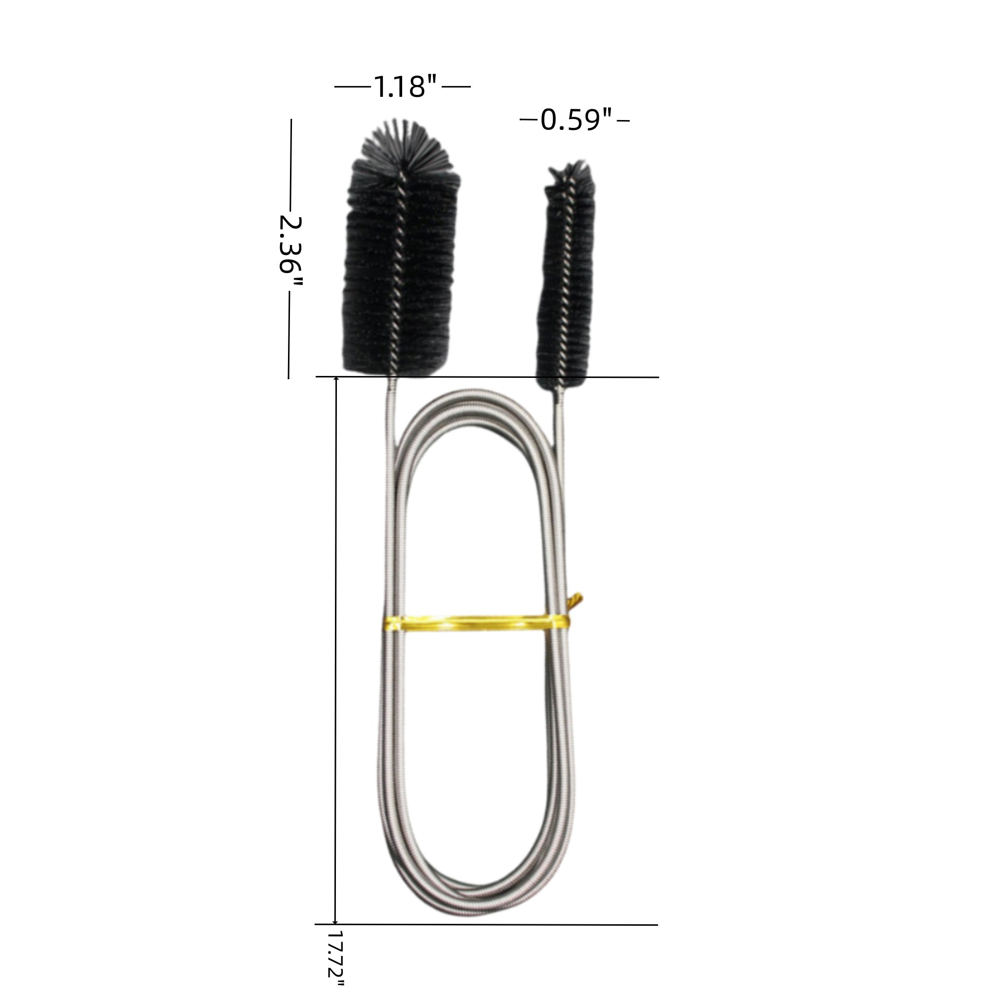 Stainless Steel Spring Cleaning Brush