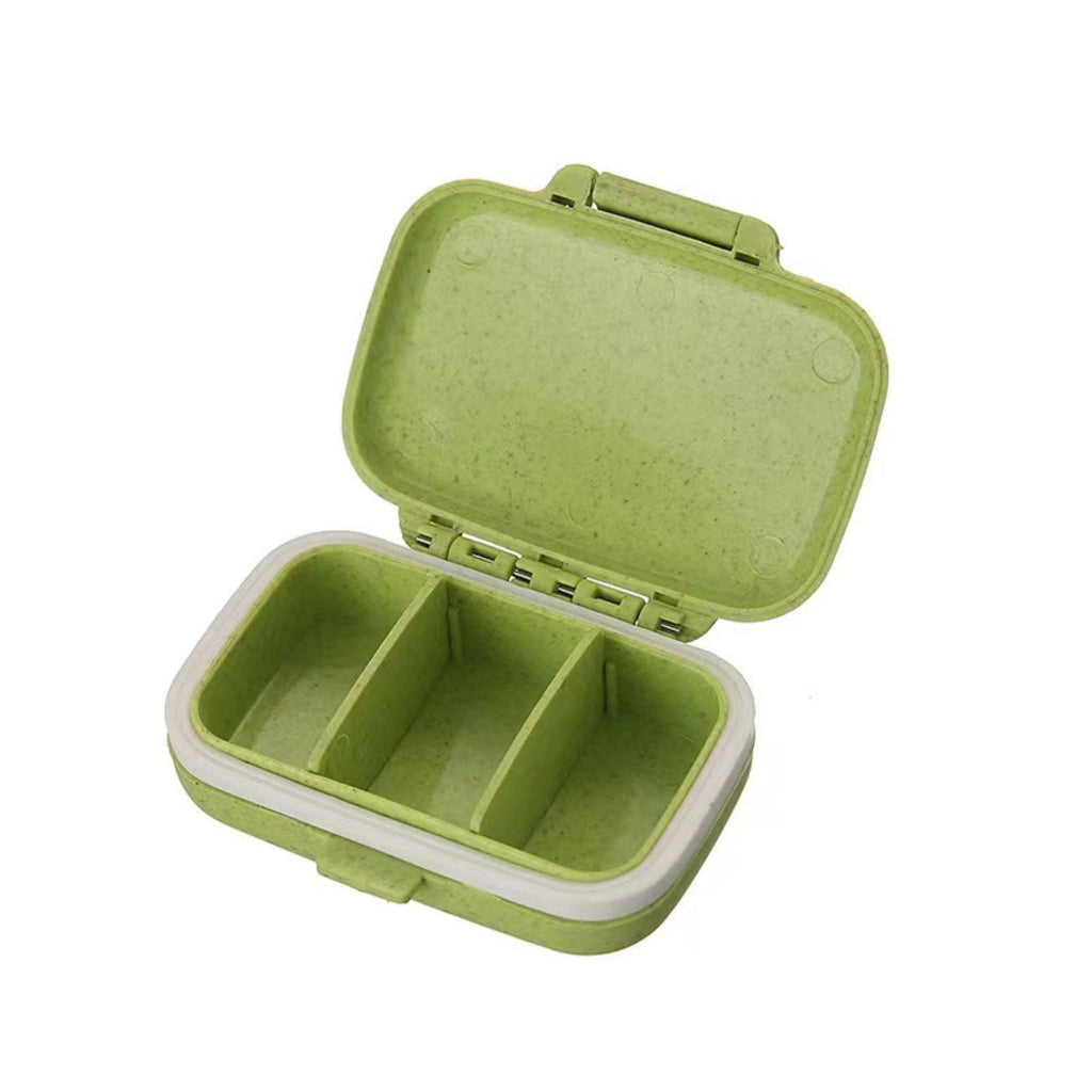 3 Compartments Pill Case