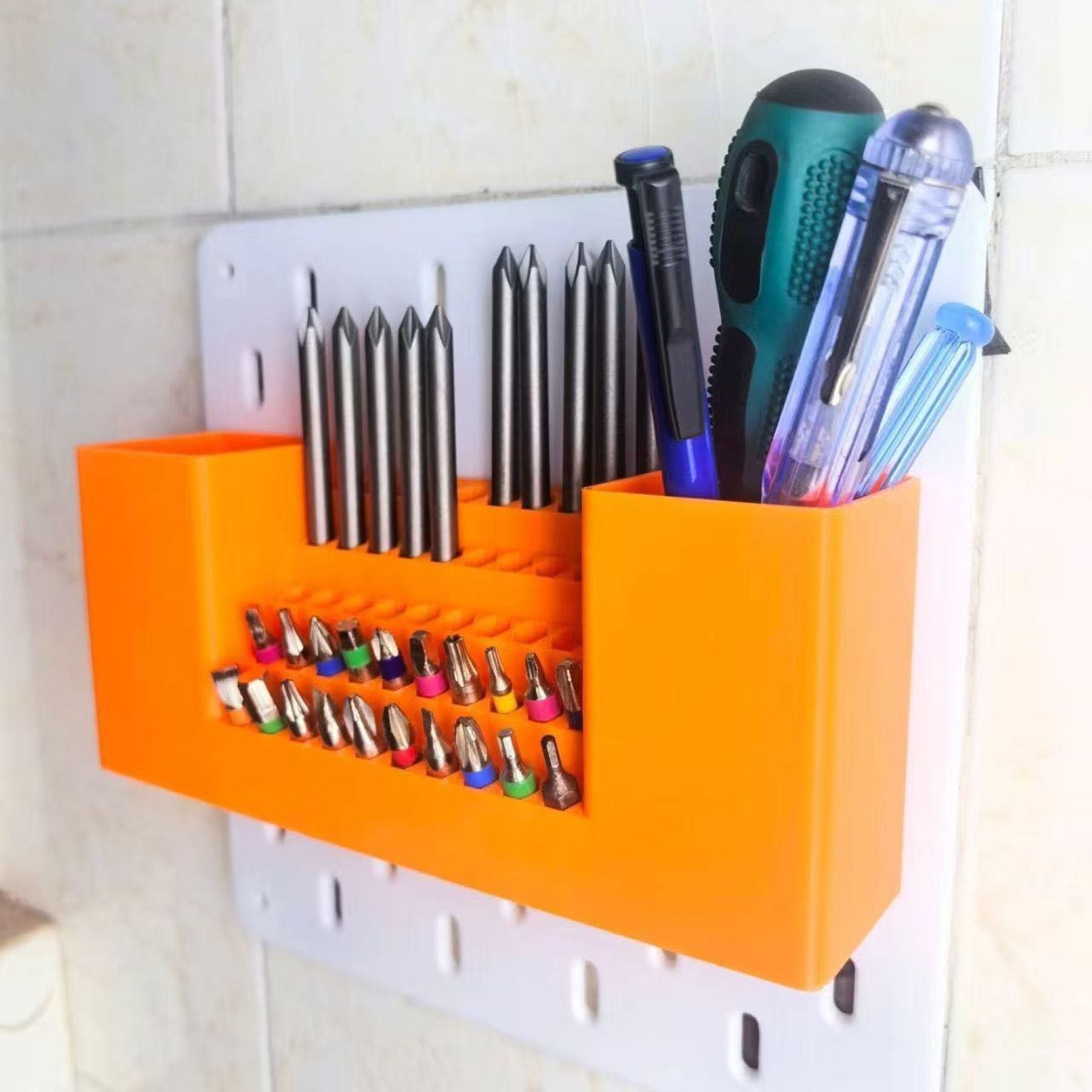 Screwdriver Head Storage Rack