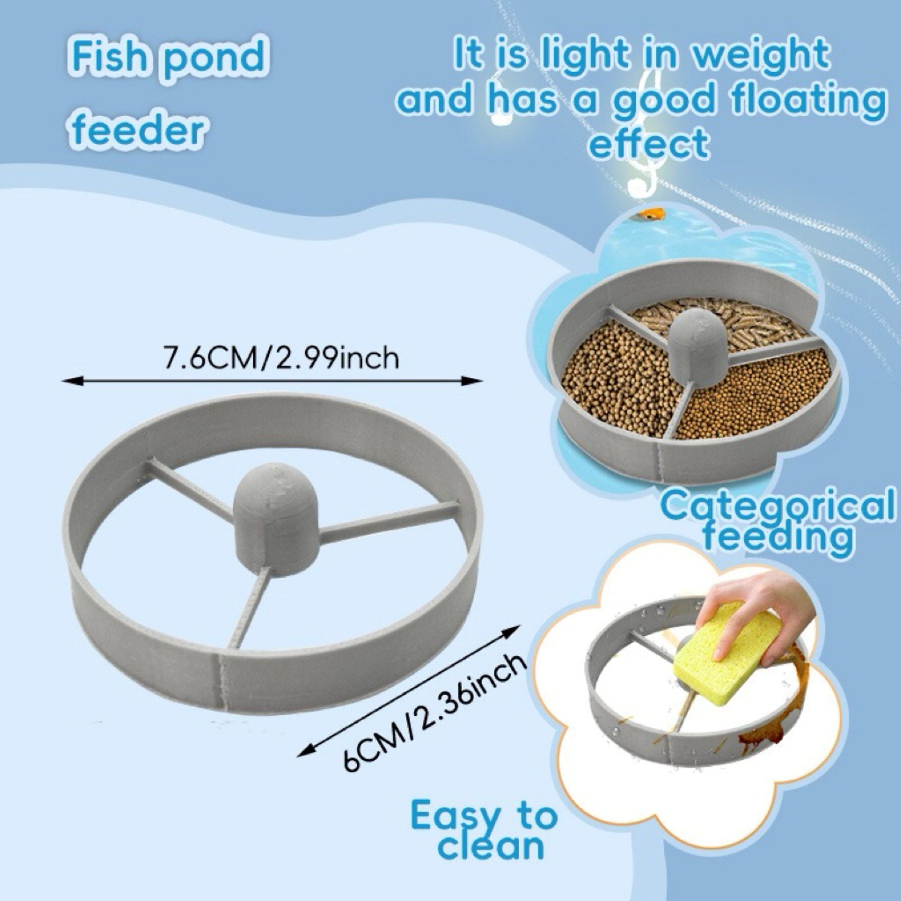 Fish Pond Feeder
