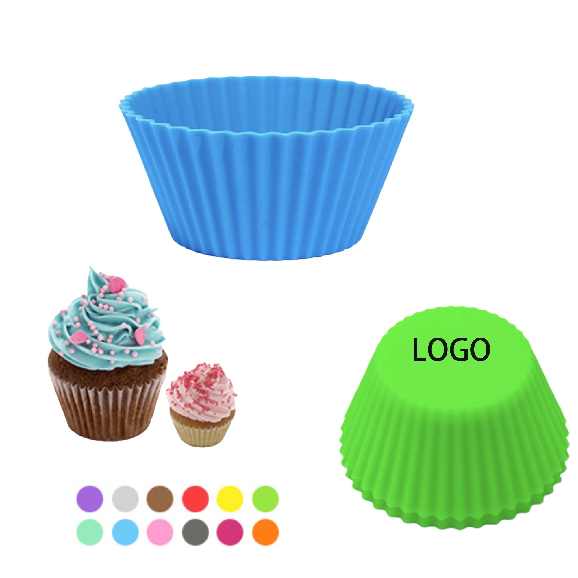 Reusable Silicone Baking Cups