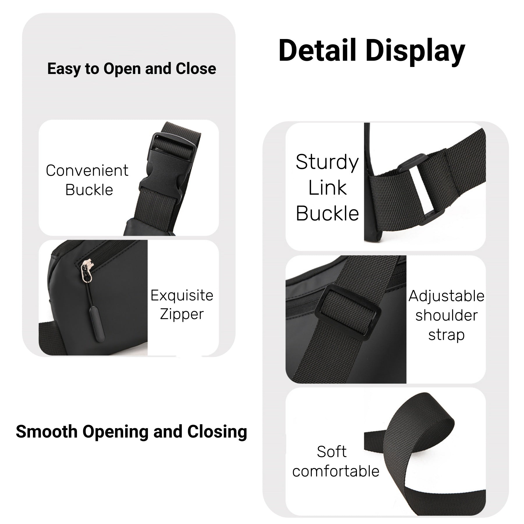 Men's Crossbody Chest Bag