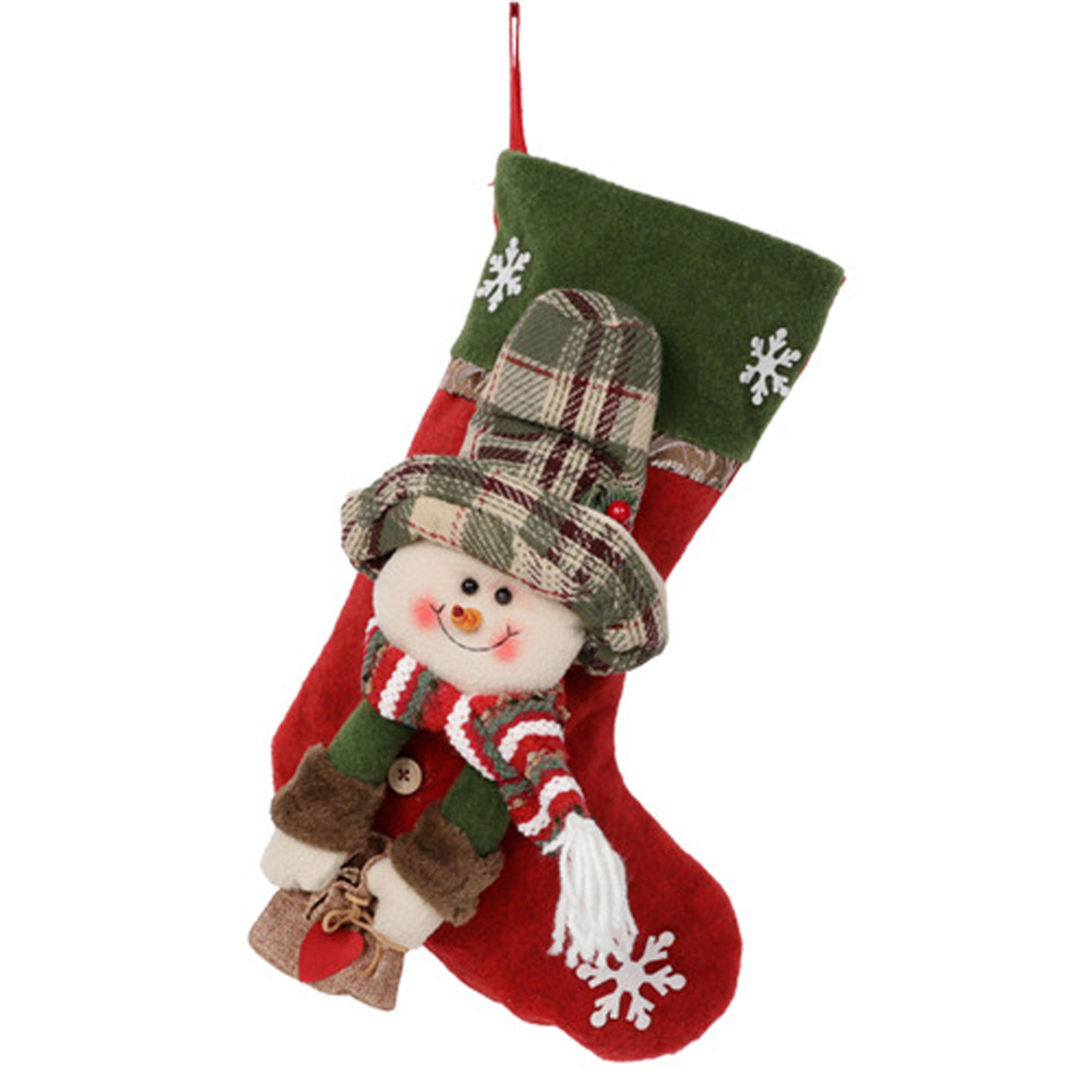 Three Styles of Christmas Socks Muppets Hanging Decorations