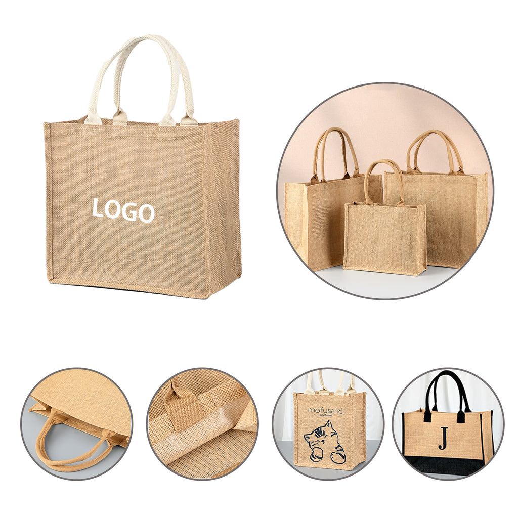 Eco-Friendly Jute Tote Bag
