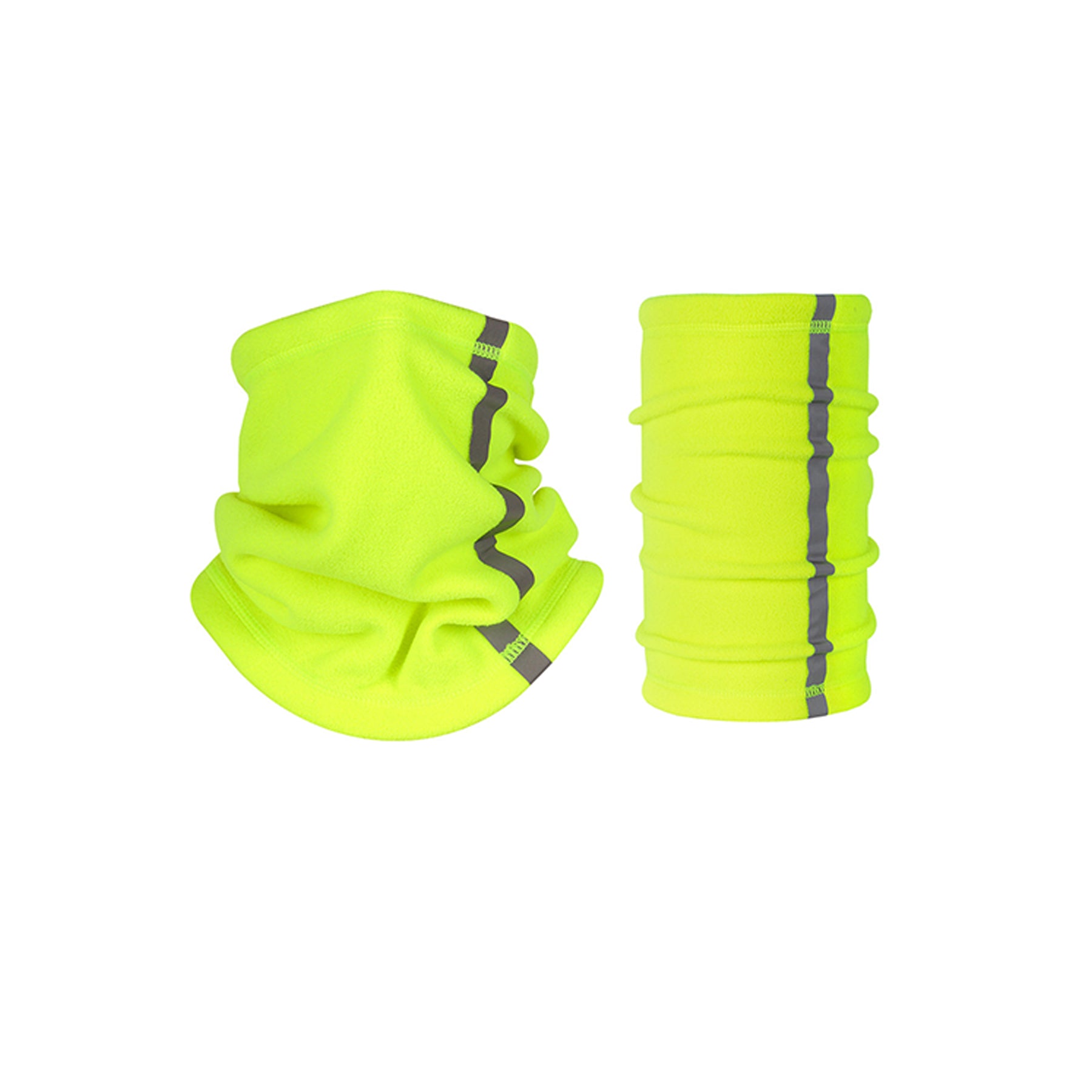 Neck Warmer with Reflective Stripe