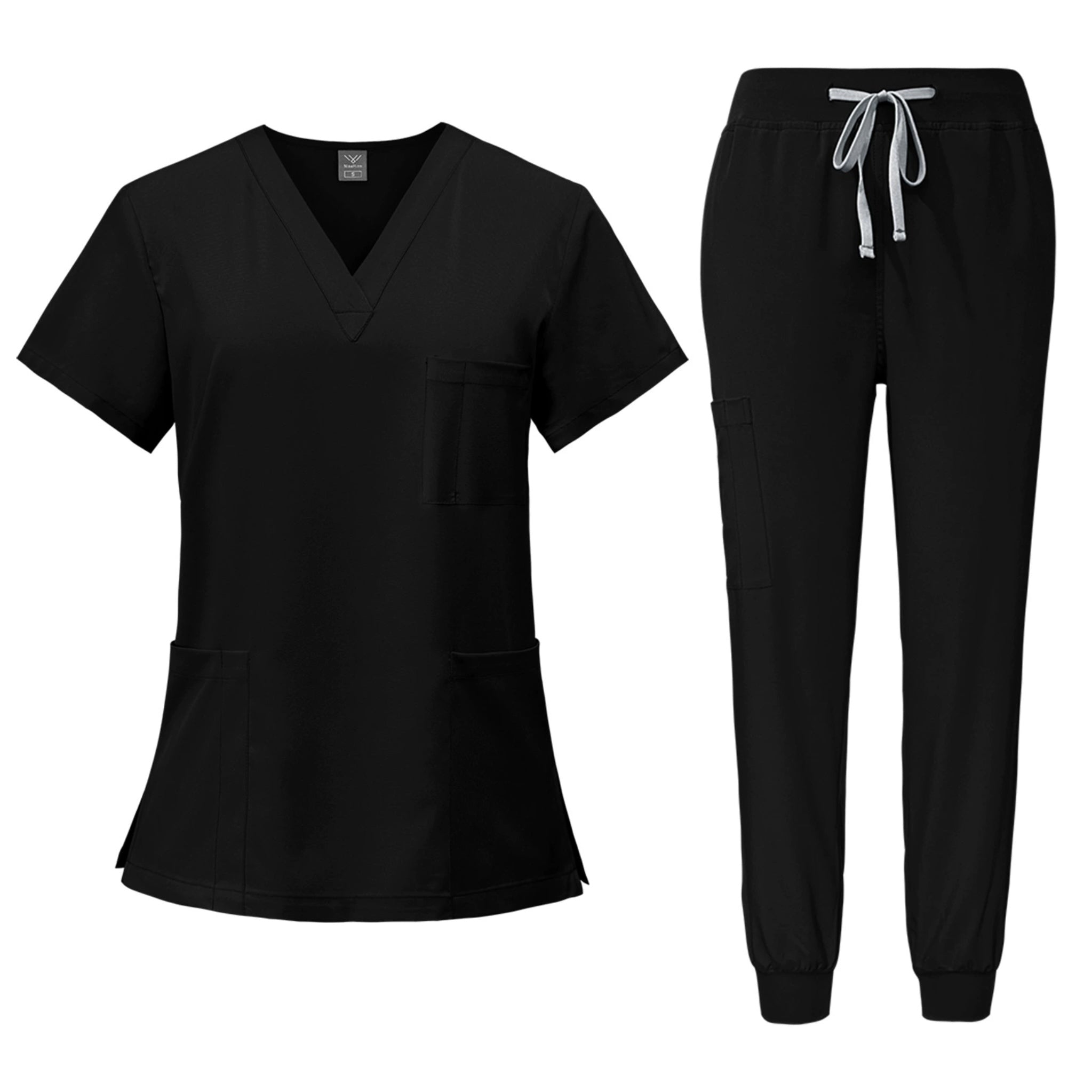 Unisex Quick-Dry Short-Sleeve Hospital Workwear Set