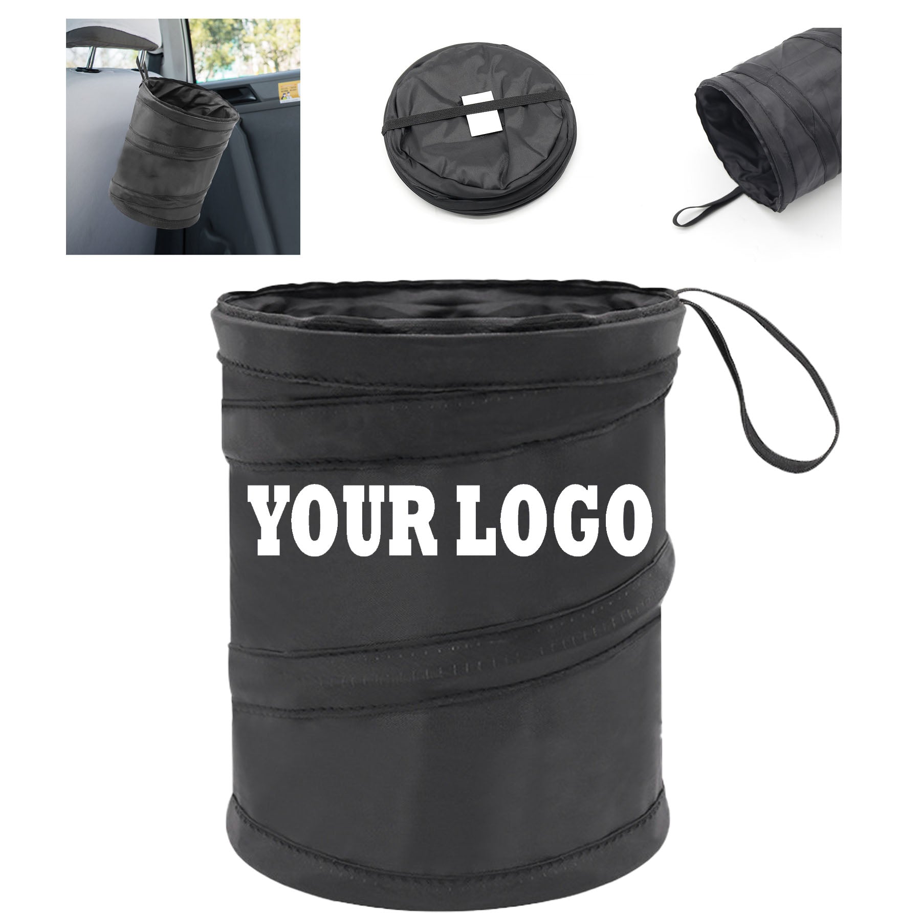 Foldable Oxford Cloth Car Trash Bin