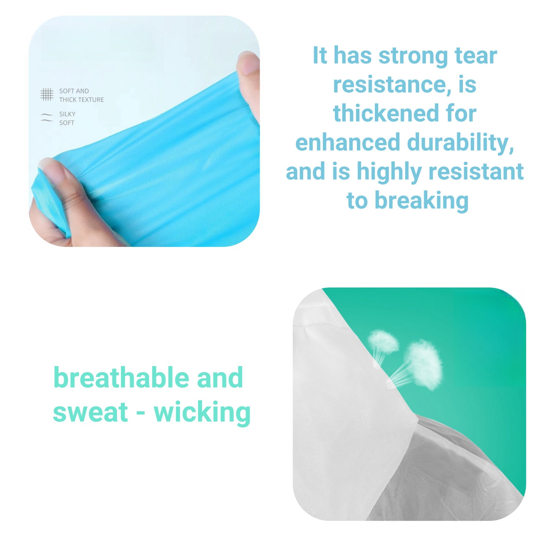 Reusable Rain Poncho For Adults
