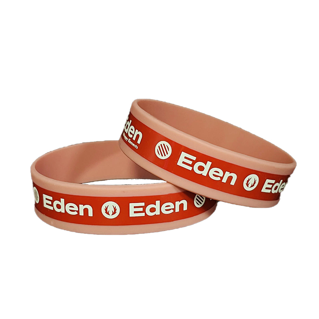 Screen Printed Silicone Wristband