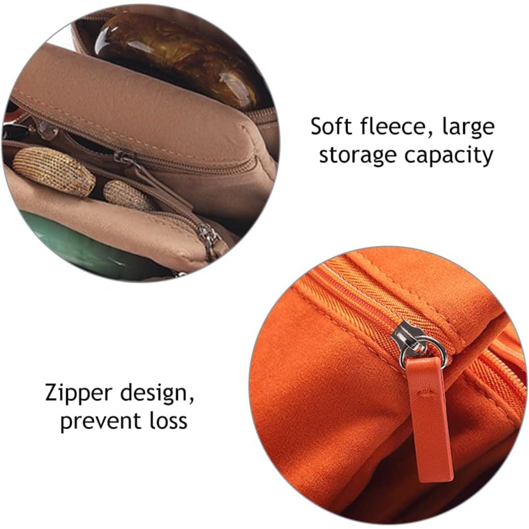 Zippered Jewelry Storage Pouch