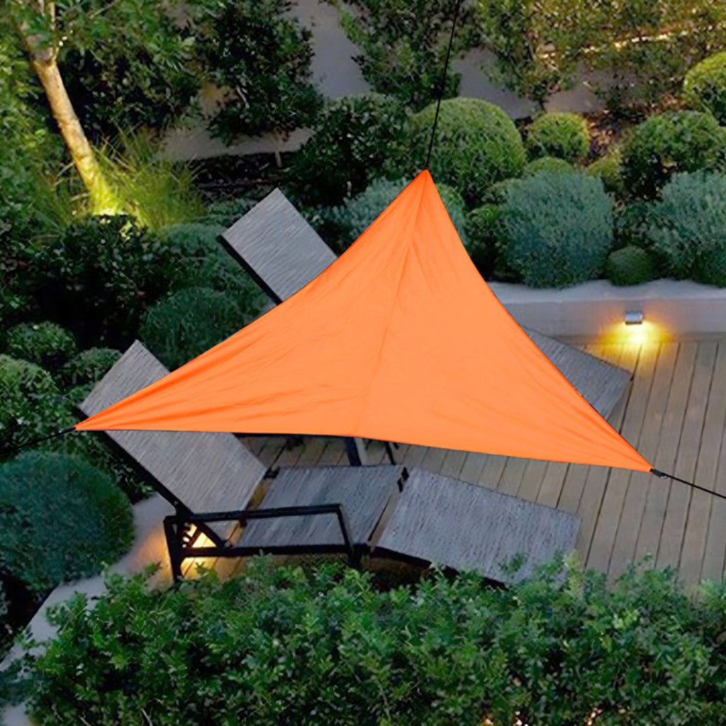 Triangle Sun Shade Sail UV Protection Outdoor Waterproof