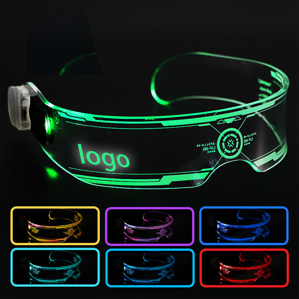 Cyberpunk Style Led Luminous Sunglasses
