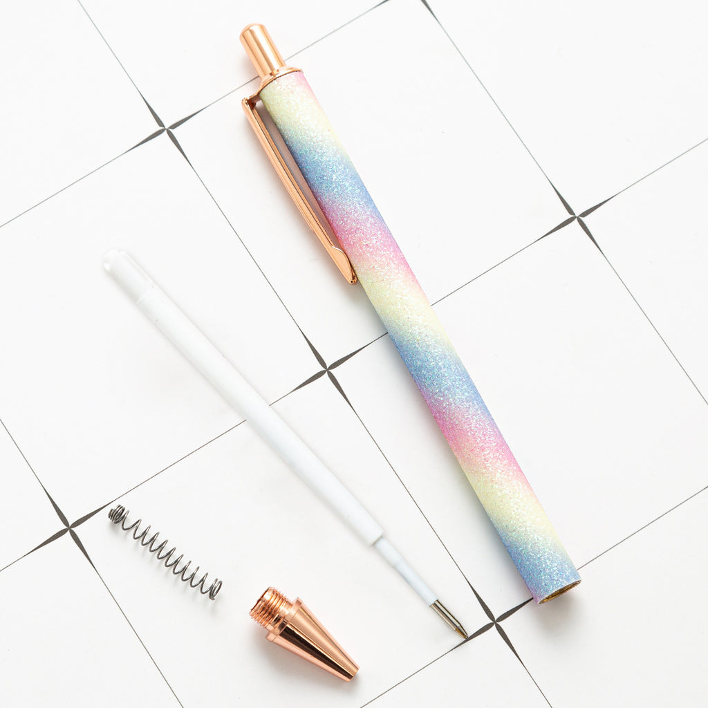 Ballpoint Pen Gold Powder Printing Metal